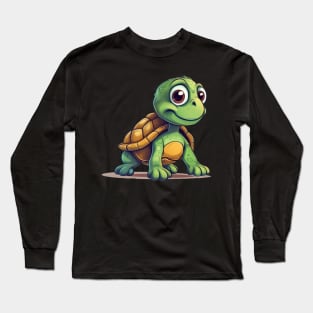 The newest addition to our family, our little turtle kid Long Sleeve T-Shirt